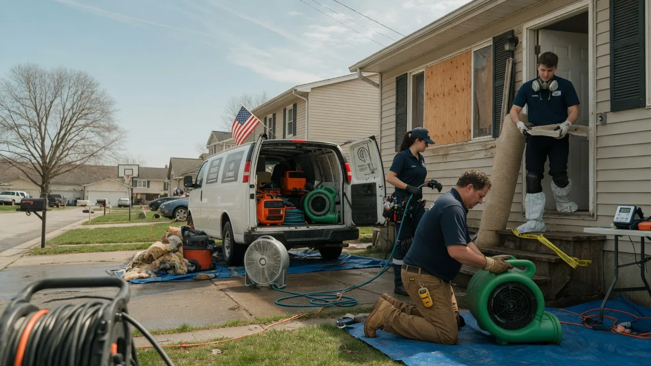 Water Damage Restoration in Milton, WV near me